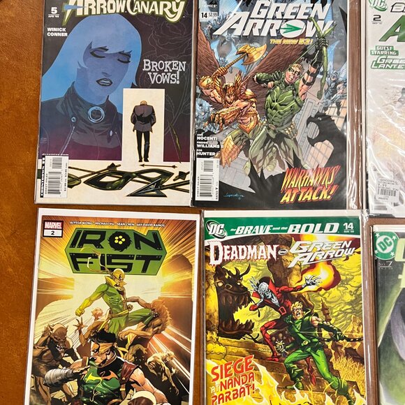 Lot of 12 DC Marvel Comics‎ Brave & Bold, Iron Fist, Green Arrow, Black Canary - Picture 2 of 6